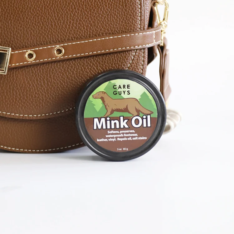 Mink Oil Leather Maintenance Ointment for Cow & Sheepskin - Eco