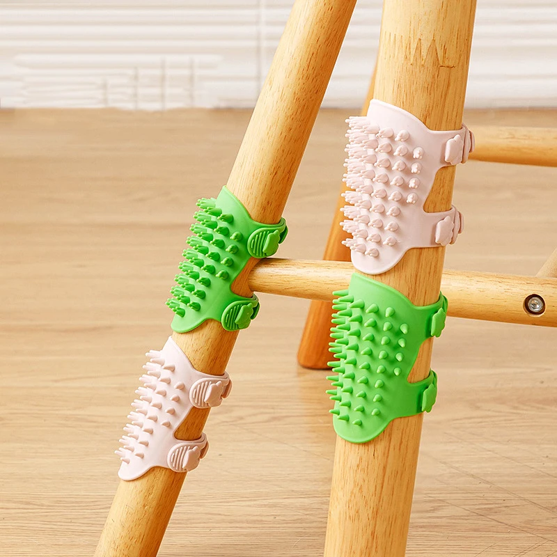 Cat Massage Comb Silicone Pet Removing Float Brush Massage Cat Massage