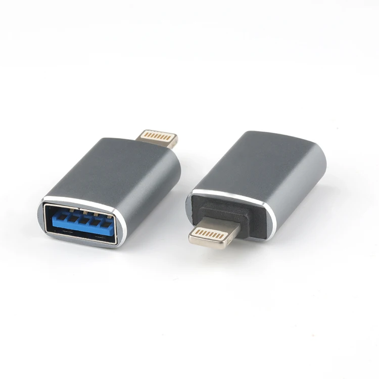 Hot Sale Light-ning Male To Usb 3.0 A Type Female Otg Adapter For ...