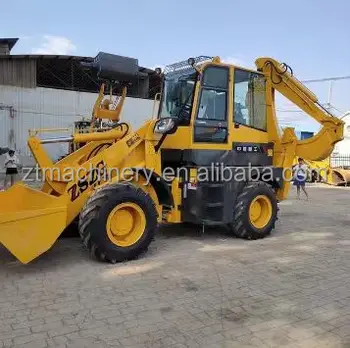 High Speed Earth Moving Machinery 2 Ton 2500kg Multi-Purpose Engineering Backhoe Excavator Loader