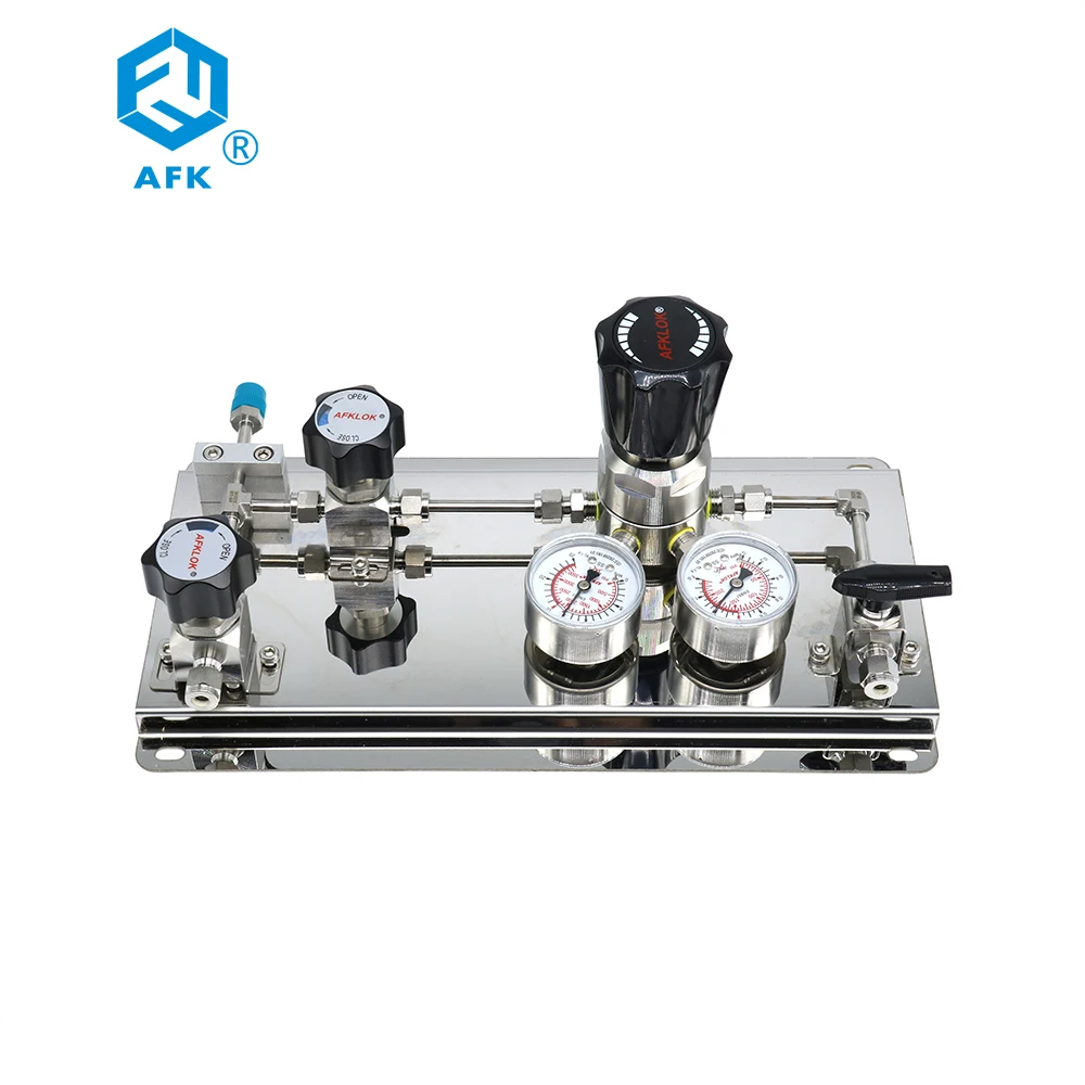 CO2 Control Panel 1/2in Diaphragm Valve Single Side Arch Type Pressure ...