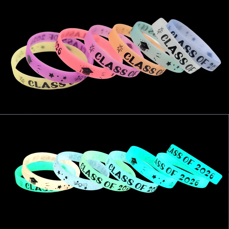 12 Bracelets De Motivation En Silicone – Phrases Positives En Anglais, Pour Récompenser Les Enfants Ou Se Booster Soi-même