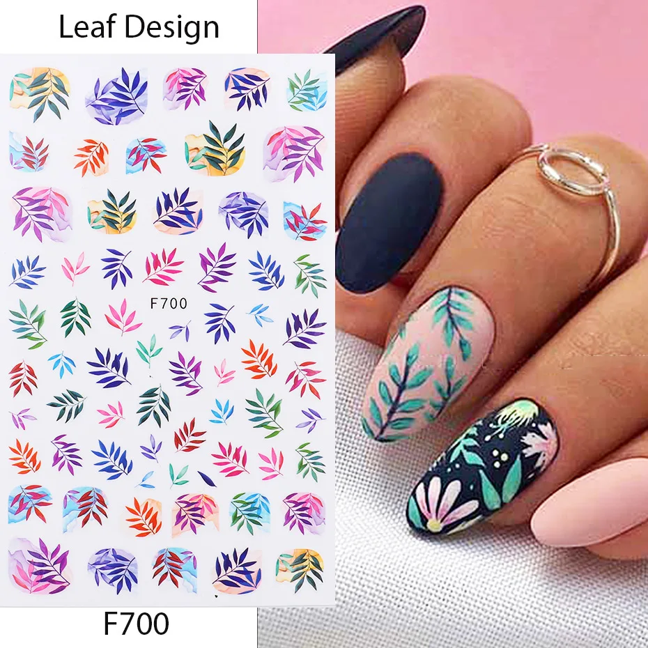 Nail Decals Artificial Flower Decorations Nail Art Accessories 1sheets Nail  Stickers With Assorted Water Transfer Sticker Nai - Buy Decorations Nail  Art,Nail Art Stickers,Nail Sticker Product on 