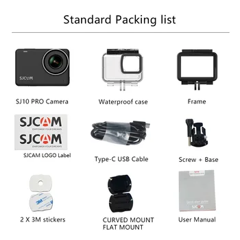 SJCAM SJ10 Pro Action Camera Gyro EIS Supersmooth 4K 60FPS WiFi Remote Extreme Sports Cameras 10m Body Waterproof Sport DV product image