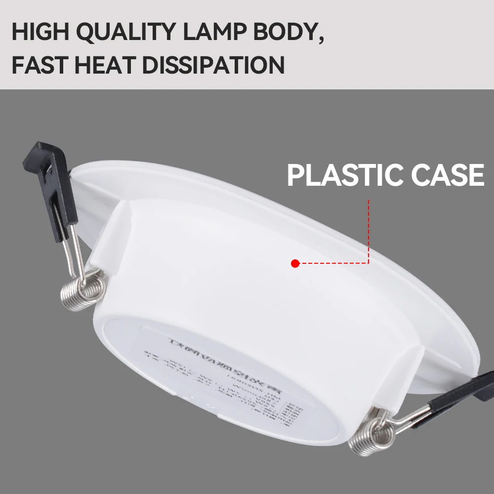 New Radar Induction Motion Sensor Recessed Light Led Spot Light for Bedroom Living Room Downlights Retrofit Ceiling 5W AC220V 80