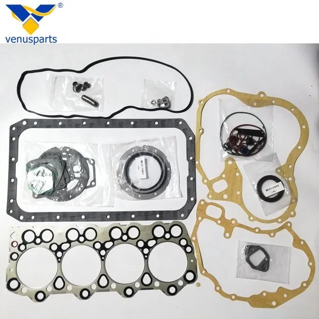 4D33 Engine Rebuild Kit 4D33 Complete Overhaul Kit Piston Ring Liner Kit for Mitsubishi 4D33 Diesel Engine Repair Spare Parts