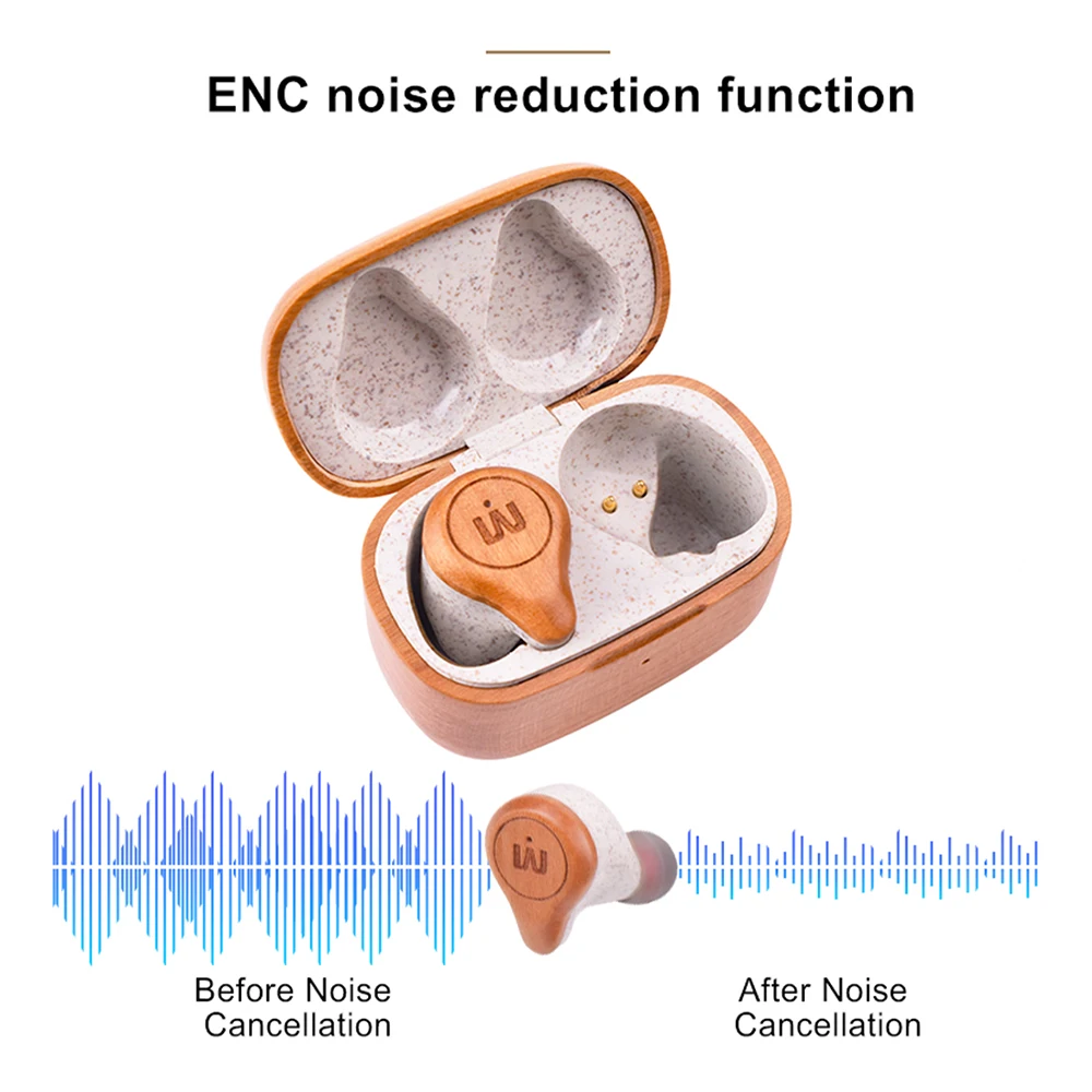 Wood Ecouteur sans fil Auricolari Audifonos Bloototh Bt бамбуковые наушники-вкладыши телефон беспроводные наушники Bluetooth