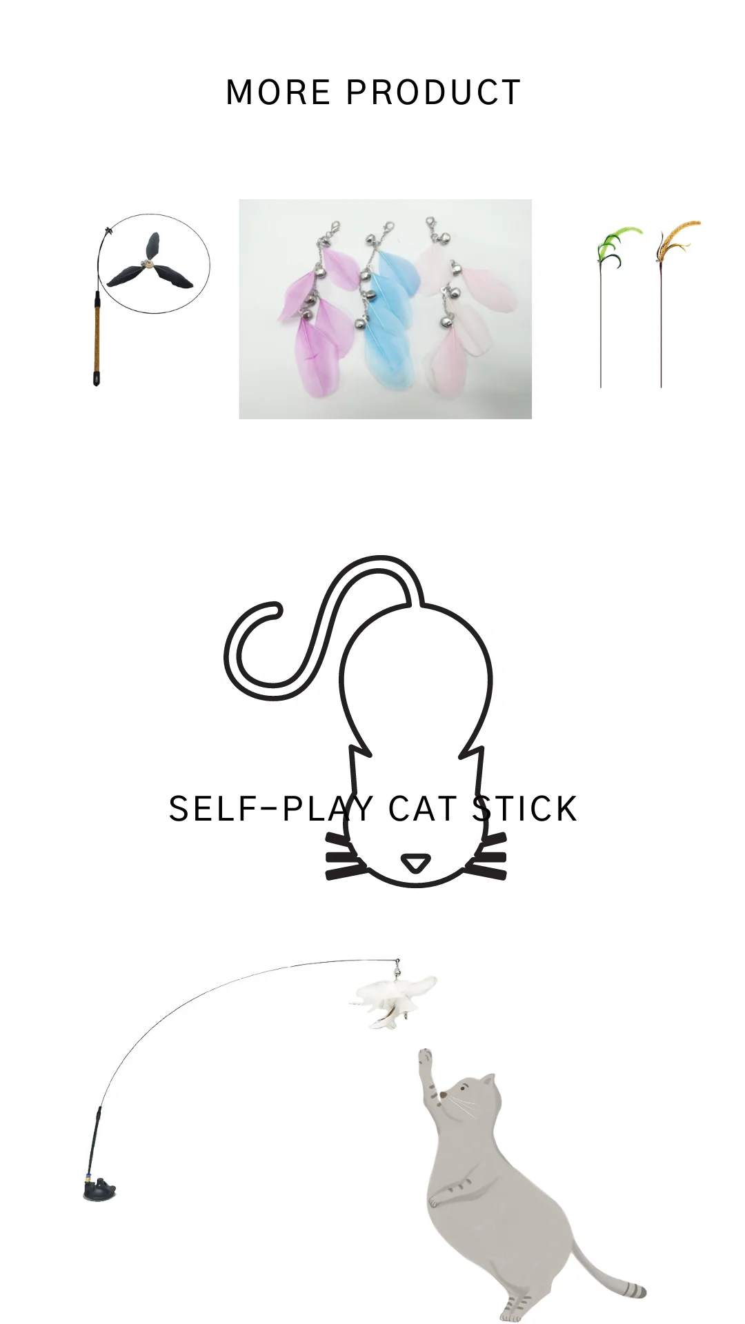 Cat toy packaging and wholesale