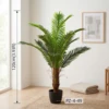 Fake Palm Tree Artificial Tropical Greenery Potted Plant