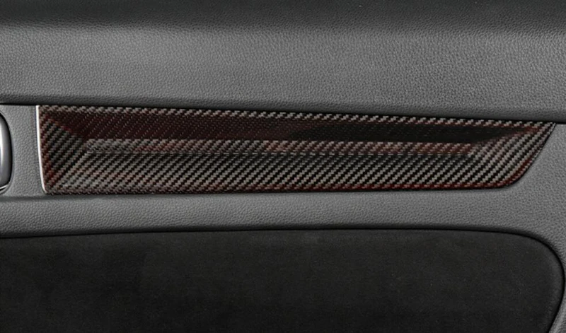 2023年型 Honda Civic Type R 用ドライカーボン内装ドアハンドルトリム
