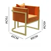 Orange Sofa Chair