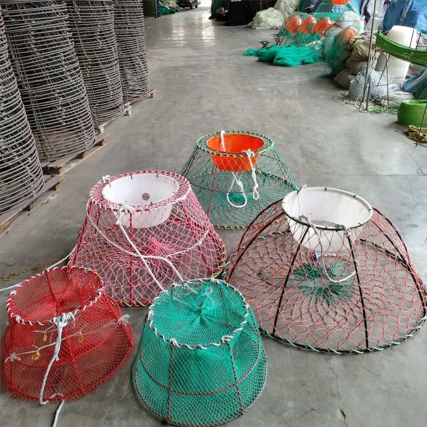 cone-shaped net to catch fish Hawaiian Angler Round Scoop 10in It is perfect for smelt or squid but also can catch other fin bait such as anchovies Decodeary Fishing Net Foldable Design