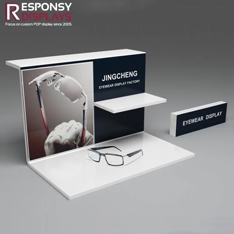 Оптовая продажа, магазин оптических очков, Настольная стойка для очков, акриловая подставка для очков