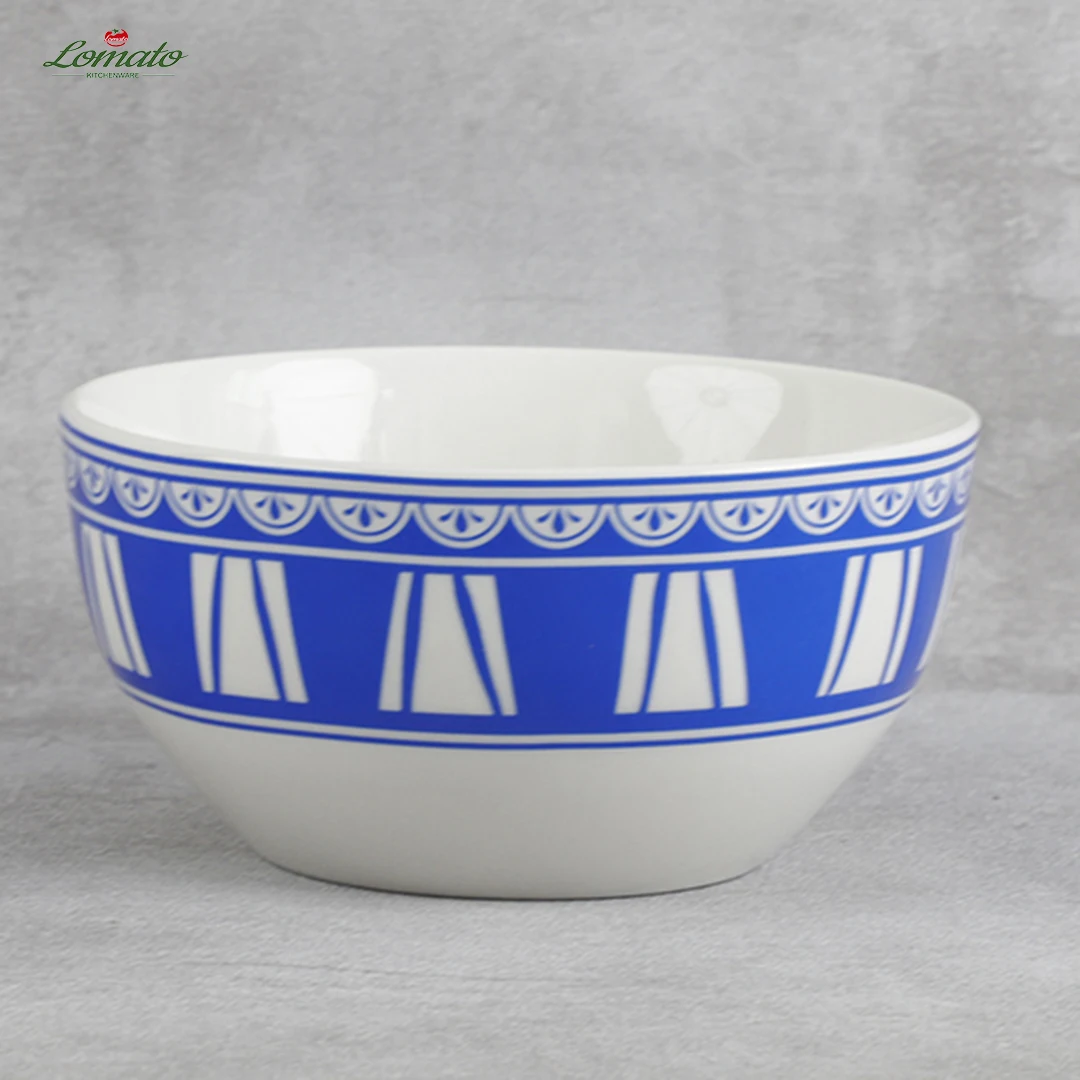 Non Harmful Porcelain Dinnerware Set Printed Ceramic Tableware for Safe Dining Experience