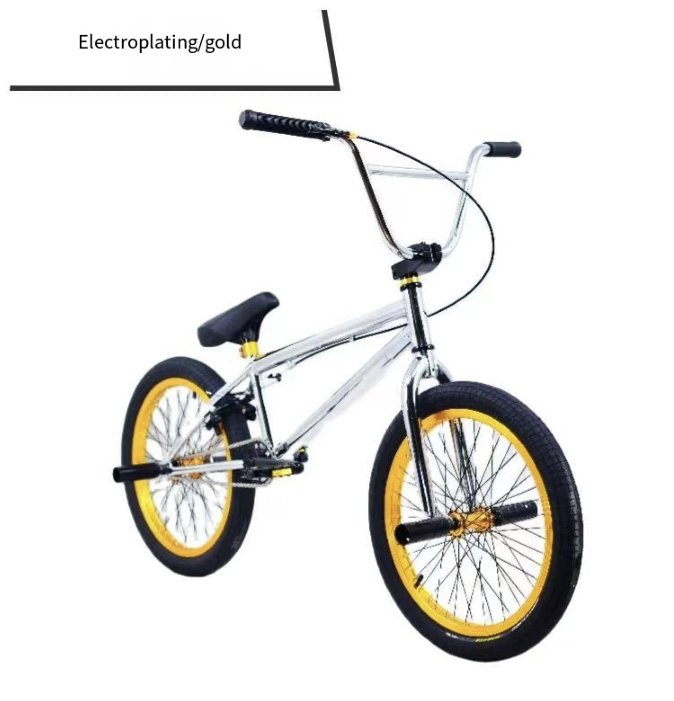 カスタムハイカーボンスチールオイルスリックBMXフリースタイルBMX