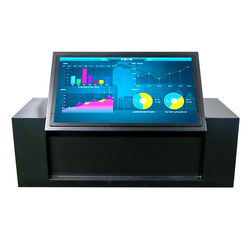 Водостойкий интерактивный умный журнальный столик сенсорный Интеллектуальный игровой стол с беспроводным зарядным киоском для гостиной