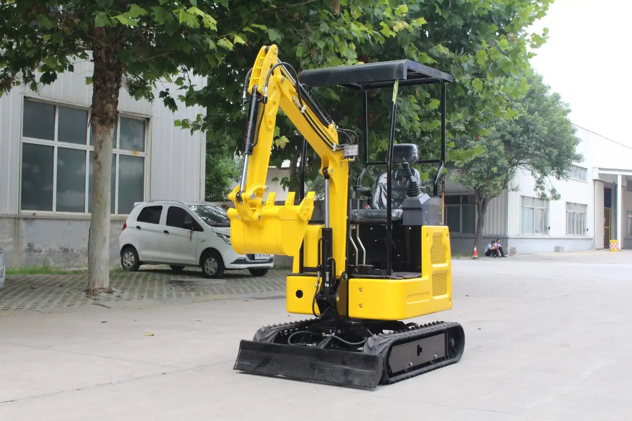 Small Mini Excavator Machine Electric Hydraulic Mini Small Micro ...