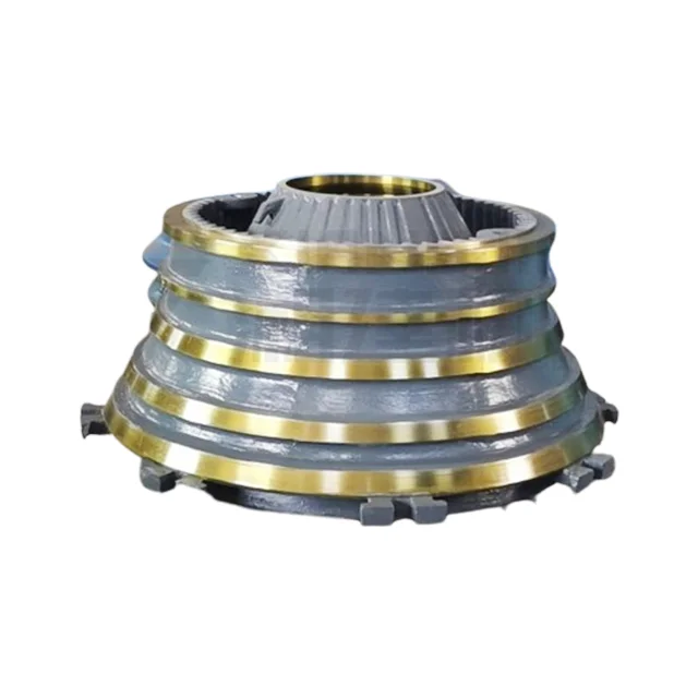 ZhiXin CH440 Crusher Mantle Bowl Liner High Manganese Casting Stone Crushing Mining Machine Parts