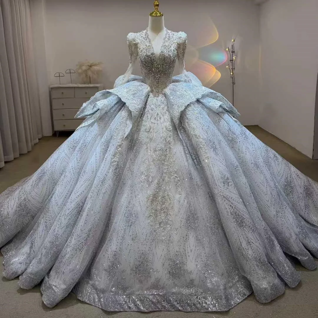 wedding dress beads crystals Couture Beaded High-Neck Sheath Wedding Dress with Crystal Cape main image 0