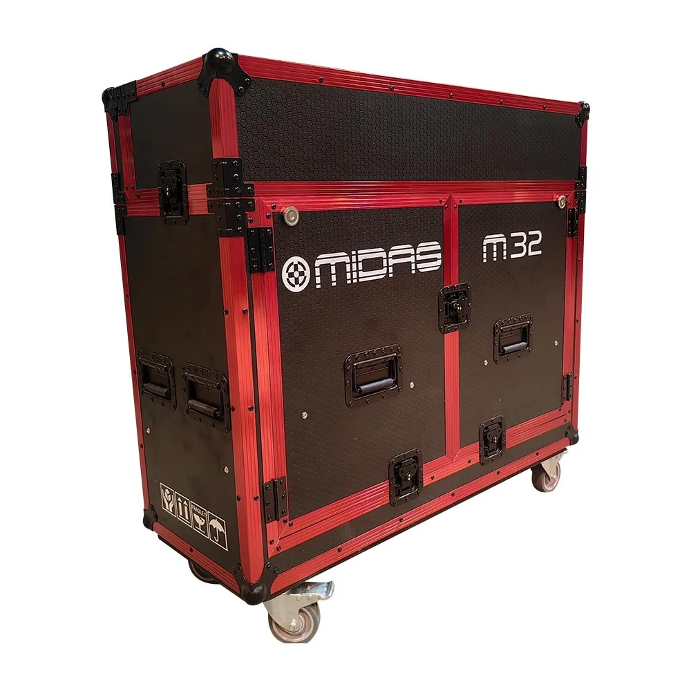 Customized Midas M32 Live Flight Case Hydraulic Version Pa System Music Equipment Digital Mixer Flight Case Outdoor