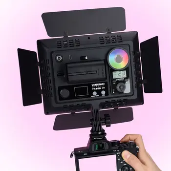 Yongnuo YN300 IV YN-300 IV RGB LED Video Light 3200k-5500K RGB Full-Color Camera Photo Lighting for Studio Video product image