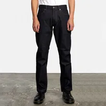 Custom Design Weekend Straight Relaxed Fit Raw Selvedge Denim Jeans Pants