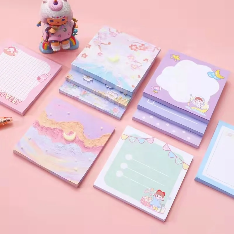 5x5 Sticky Note Clear Translucent Notes Recycled Custom Vellum Sticky Notes