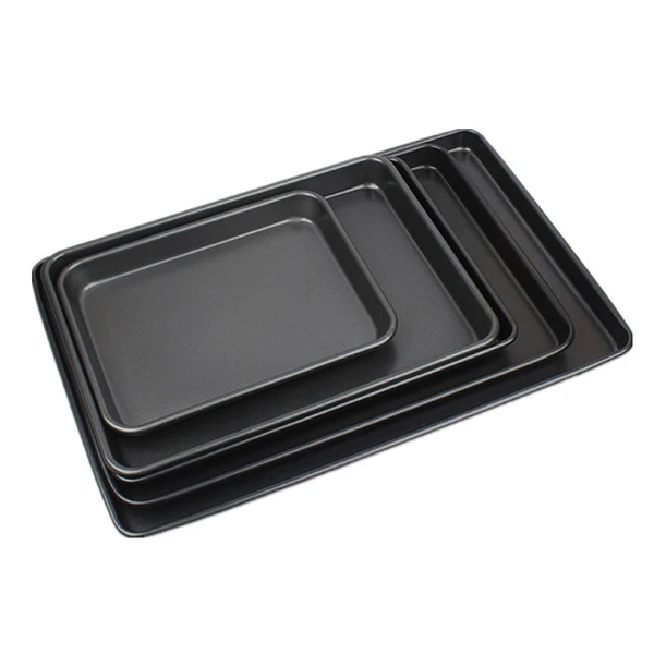 0.6 mm Thickness 400X600X30mm Aluminium Commercial Baking Sheet