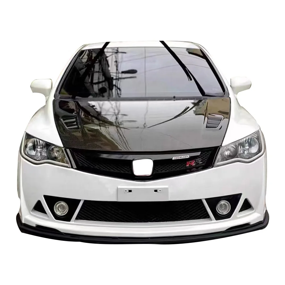 【WIDES/ワイズ】 ホンダ シビック FD1 FD3 フロント バンパー エアロ リップスポイラー ABS WEHWS-2220S 売り切り FD1 シビック FD2 フロントバンパー 05-07-21-520 B2-K3