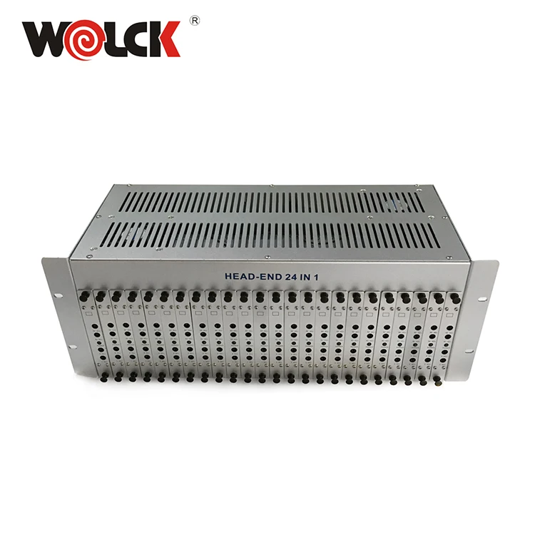 Telecom Equipment CATV Modulator Analog 24 Channels Fixed Modulator HD