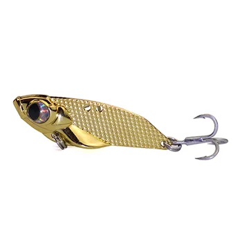 Le Xin Yuan Zinc Alloy Artificial Hard Bait Bionic Rattlesnake Vib Lure Mouth Perch Bait Without Hooks Wholesale – Hard Lure – view 2