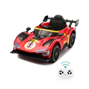 12V Kids Electric Car with Remote Control Music Player Ride-on Features for Boys and Girls Aged 1-3 Years