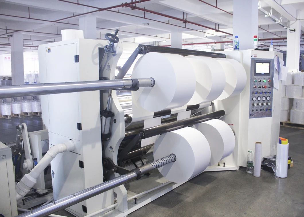 Self Adhesive Coated Sticker Paper Semi Gloss Paper Bopp PP Label Stock Raw Material Sticker Jumbo Rolls