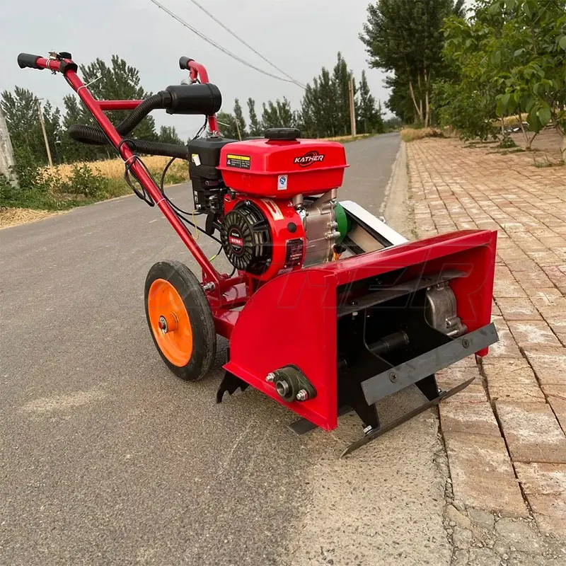 KATHER Mini Weeder Rotary Tiller Machine Power Weeder Multifunctional Weeding Machine Rolling Machine Grass Mower Farm Orchard