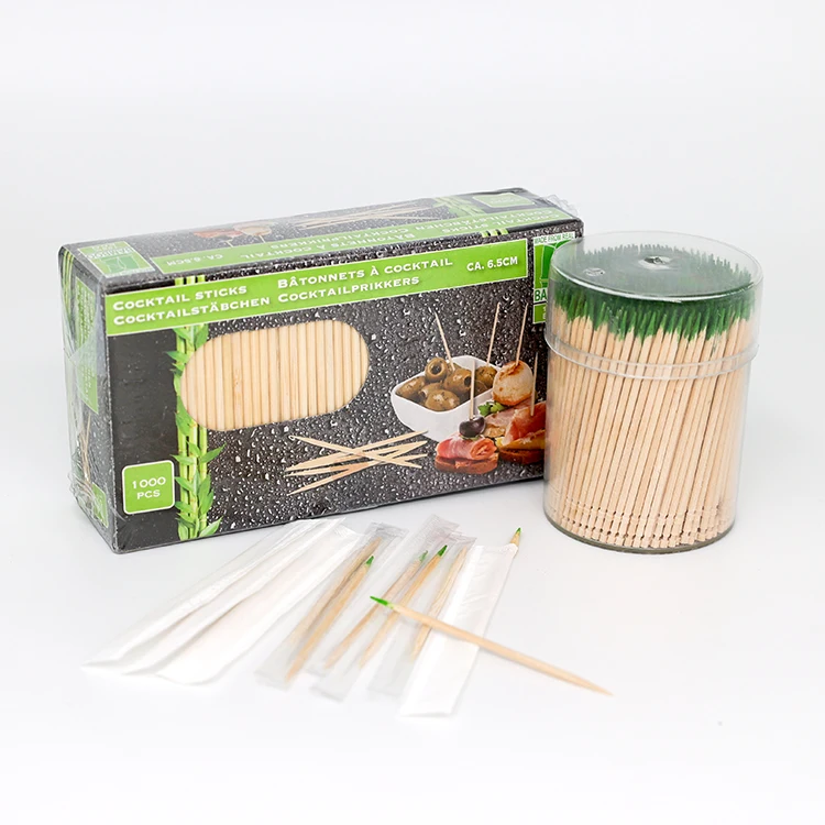 AC Factory All Kinds Packing High Quality Bamboo Toothpicks