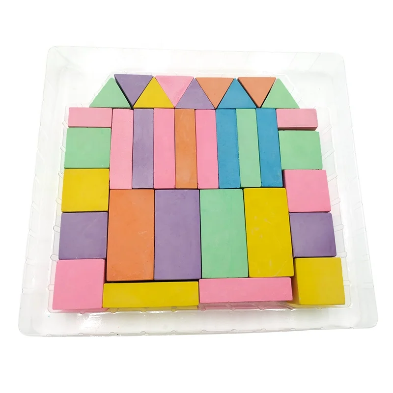 33 шт. 8 видов цветов нетоксичный мел развивающий набор мелов подарок для детей