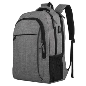 Anti Theft Slim Durable Travel Laptop Backpack Business Laptops Backpack With Usb Charging Port