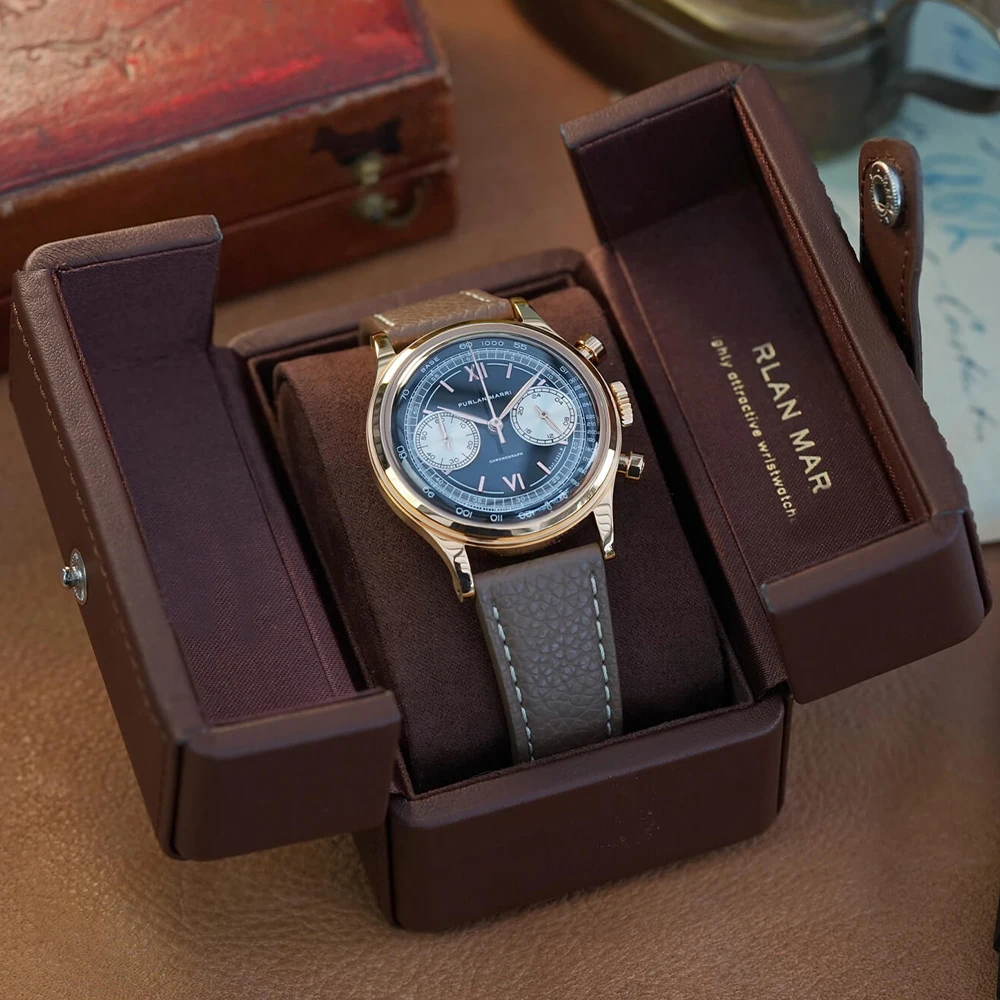 Luxury Gift Box Mechanical Watches Storage Men Wrist Brown Box Watch