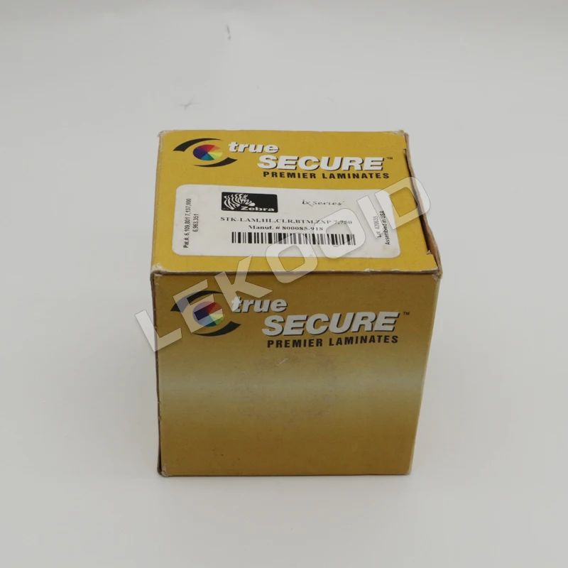 Zebra ZXP Series 7 Bottom Laminate Full Cover Printer Ribbon