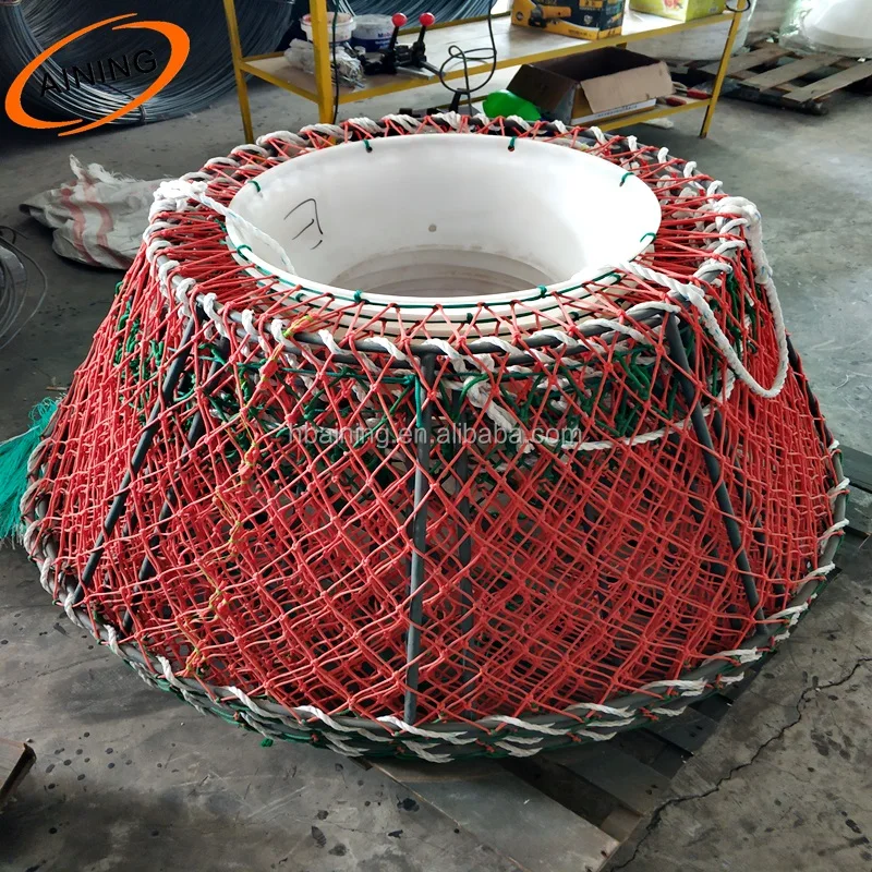 King Crab Pots Collapsible Round Crayfish Pot Commercial Lobster Trap
