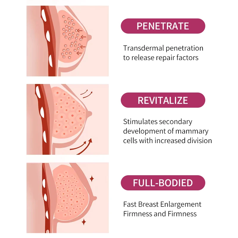 Wholesale Hydrogel Body Care Breast Breast Firming and Lifting Mask Breast Enlargement Patch