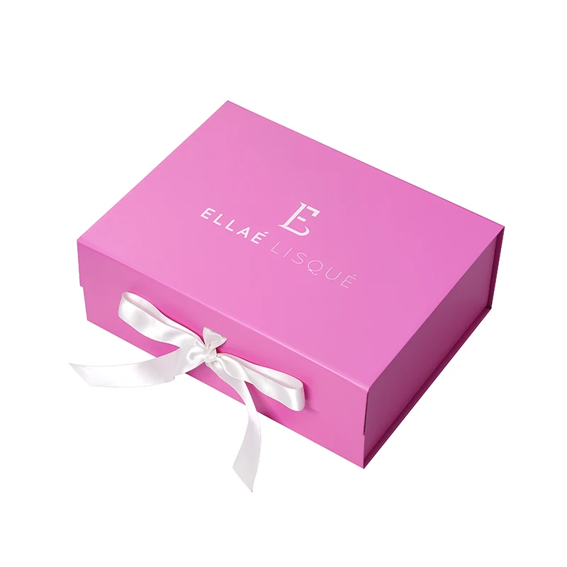 Custom Packaging Box with Ribbon