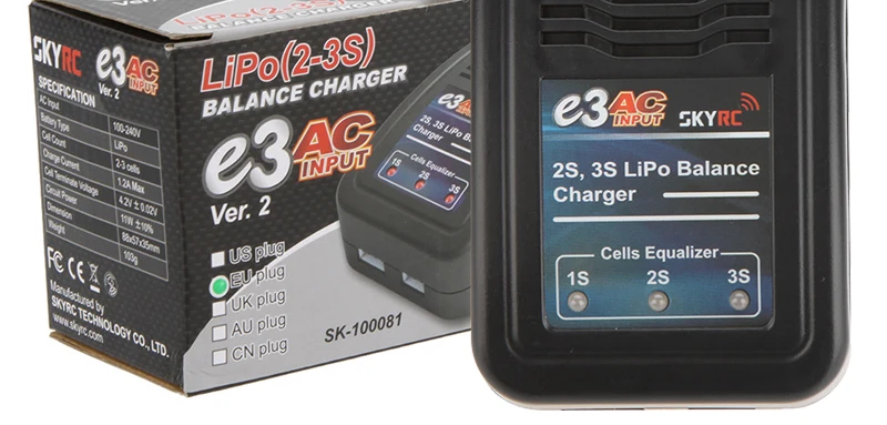 Chargeur Lipo E3 2S-3S SkyRC