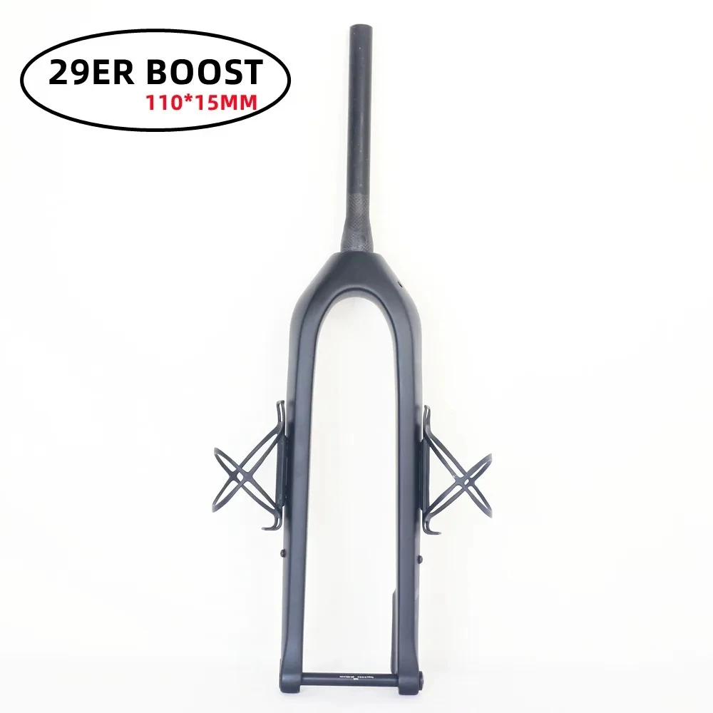 Полное углеродное волокно 29er Boost MTB вилка M02 модель с осью Максимальная шина 29x2 8 доступна отверстием в клетке или без