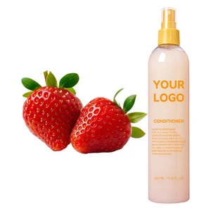 Luxury Organic Papaya & Honey Conditioning Spray Anti-Frizz Miracle Worker for Color-Treated & Curly Hair 48-Hour Hydration