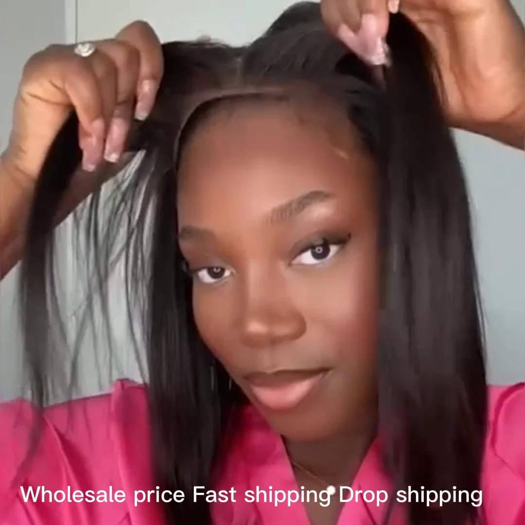 Beginner Friendly Hd Lace Wear Go Wigs Dome Cap Glueless 4x6 Lace