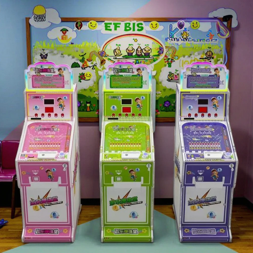 2025新しいコイン式アーケードピンボールマシン大理石射撃ピンボールマシンアーケードゲームセンター向けゲームアミューズメント