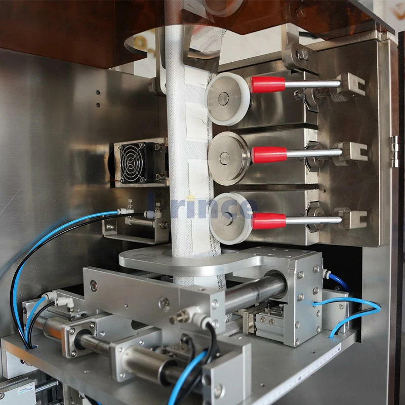 High Efficiency Fully Automatic Disposable Hanging Ear Sachet Coffee Cocoa Powder Bag Filling and Packing Machine