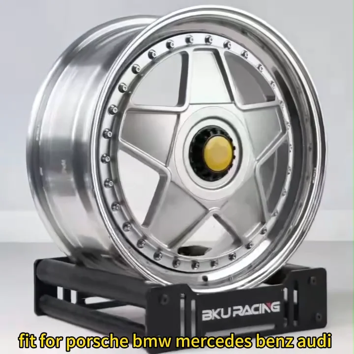 BK 3 Piece 5x120 Forged TRX Style Wheels for BMW E24 E28 E30 E32