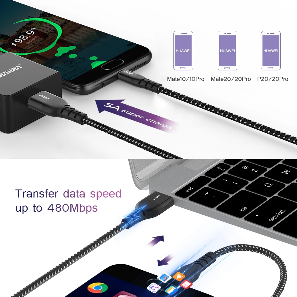 
 Андроид Зарядное устройство типа c usb-c кабель передачи данных с зарядные Кабели usb  